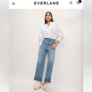Like New Everlane Way-High Sailor Jean